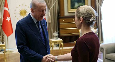 Cumhurbaşkanı Erdoğan, AB temsilcilerini kabul etti