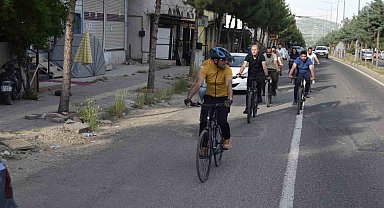 Dicle'de pedallar sağlıklı yaşam için çevrildi