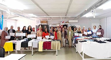 Didim Belediyesi Moda Tasarım ve Temel Dikiş Eğitimi yıl sonu etkinliği gerçekleştirildi
