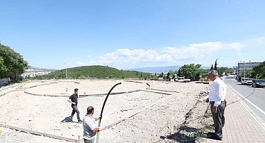 Dilovası'ndaki 2 dönümlük park ve mesire alanı yenileniyor
