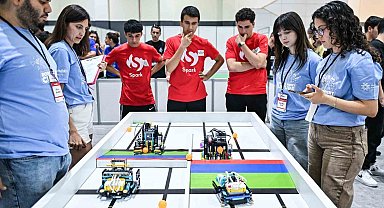 Dünya Robot Olimpiyatı Türkiye Finali'nde teknoloji buluştu