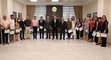 EESKEP kapsamında görev alan eğitimciler başarı belgesi ile ödüllendirildi