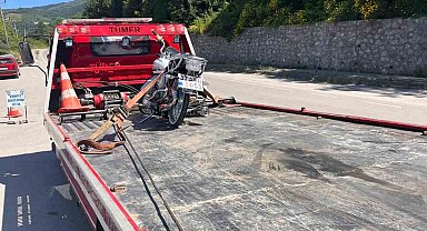 Egzoz patlatarak çevreye rahatsızlık veren motosiklet sürücüsüne ceza yağdı