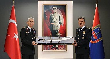 Emniyet teşkilatından jandarmaya anlamlı ziyaret