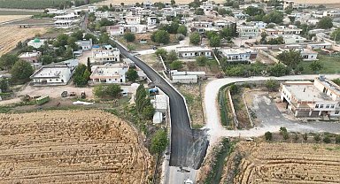 Eyyübiye ilçesinde asfalt mesaisi