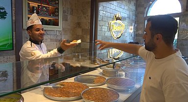Gaziantep Baklavası jet hızında İstanbul'da