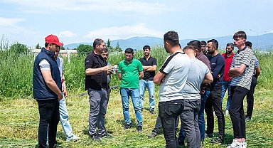 Genç çiftçi akademisinde eğitim saati