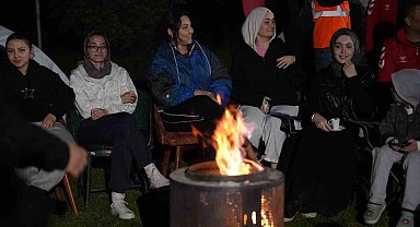 Gençler Samadere Şelalesi'nde bir araya geldi