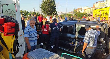 Giresun'da trafik kazası: 1 yaralı