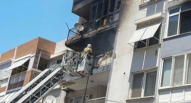 İzmir'de korkutan yangın: 6 kişi dumandan etkilendi