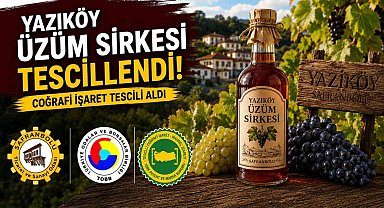 Karabük'ün 10'uncu coğrafi işaretli ürünü "Yazıköy Üzüm Sirkesi" oldu