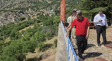 Kaymakam Arıkan, Yeşilyayla ve Yeşilyamaç köylerinde incelemelerde bulundu