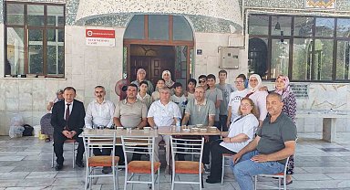 Kaymakam Doğru, aşure programında vatandaşlarla buluştu