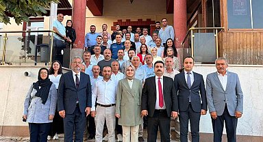 Kaymakamı Odabaşı için veda yemeği programı düzenlendi