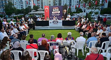 Kepez'de "Söz Vatandaşta" buluşmasının ikincisi düzenlendi