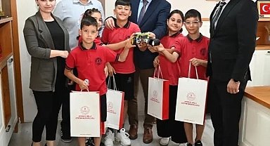 Koçarlı'nın 'Neşe Robot'u Türkiye üçüncüsü oldu