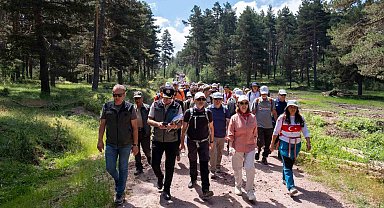 KUTSO'nun 100. Yılı'nda Türkmen Dağı'nda doğa yürüyüşü