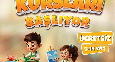 Melikgazi'nin Yaz Kurslarında geri sayım başladı