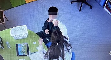 Mersin'de otizmli çocuğa şiddet kamerada: Öğretmen tutuklandı