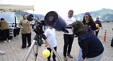 Mersin'den Artvin'e bilim köprüsü: Çocuklar atölyelerde eğlenerek öğrendi