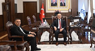 MTSO Yönetim Kurulu Başkanı Sadıkoğlu'ndan Vali Yavuz'a ziyaret