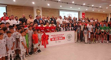 Muğla Büyükşehir Belediyesi'nden Amatör Spor Kulüpleri'ne destek