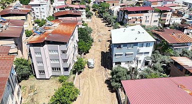 Nazilli Belediyesi Yıldıztepe'de yarım asırlık iyi içme suyu hattını yeniledi