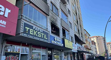 Niğde'de apartman dairesinde yangın