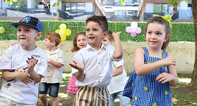 Nilüferli miniklerde karne heyecanı