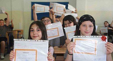 Ordu'da 123 bin öğrencinin karne heyecanı