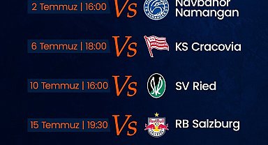 RAMS Başakşehir'in hazırlık maçları programı belli oldu
