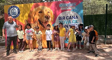 Sahipsiz sokak hayvanları tedavi merkezi ve doğal yaşam alanı, öğrencileri ağırladı
