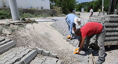 Şehzadeler'de 20 bin metrekare kilit parke taşı döşenecek