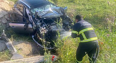 Siirt'te trafik kazası: 1 yaralı