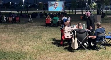 Sincan Park'ta yaz etkinlikleri açık hava sinemasıyla başladı