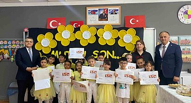 Sinop'ta öğrenciler karne sevinci yaşadı