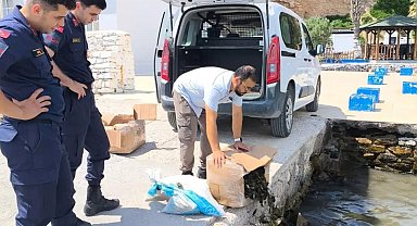 Söke'de kaçak su ürünleri nakline geçit verilmedi