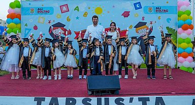 Tarsus Belediyesi kreşlerinde mezuniyet coşkusu