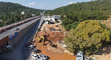 Torba ana depo hattı üçe ayrılarak Bodrum geneli su kesintisinin önüne geçiliyor