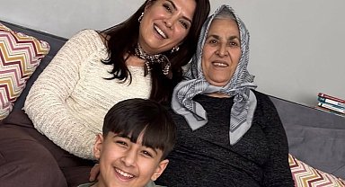Ünlü yazar Dilek Cesur'un annesi gözyaşları içinde toprağa verildi