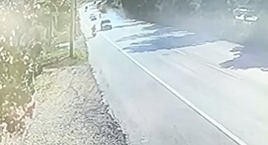20 yaşındaki genç hafızı hayattan koparan kaza kameraya yansıdı