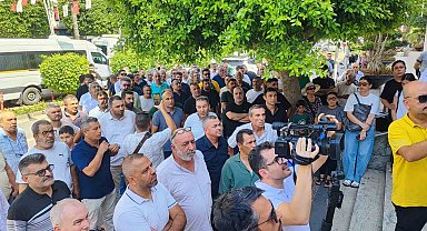 Adana'da servisçilerin 'S' plaka tepkisi