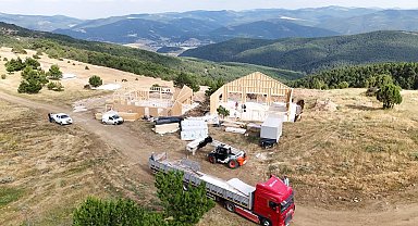 Akçam Konaklamalı Orman Turizm Alanı'nda ilk etap çalışmaları başladı