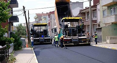 Altıeylül'ün yolları modern ve güvenli hale geliyor