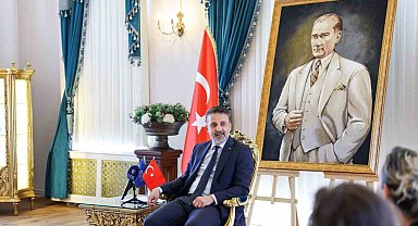 Altın Karagöz ekiplerinden Başkan Vekili Biba'ya ziyaret