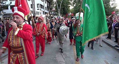 Amasya'da mehterli milli irade yürüyüşü yapıldı