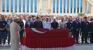 Ankara'da helikopter kazasında hayatını kaybeden pilot son yolcuğuna uğurlandı
