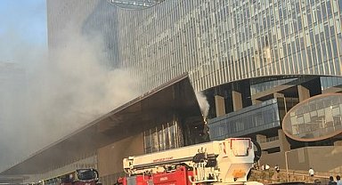 Ankara'da iş yerinde çıkan yangın söndürüldü