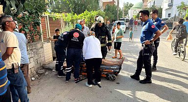 Antalya'da evde çıkan yangında 1 kişi dumandan etkilendi