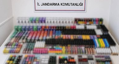 Antalya'da kaçak elektronik sigara operasyonu